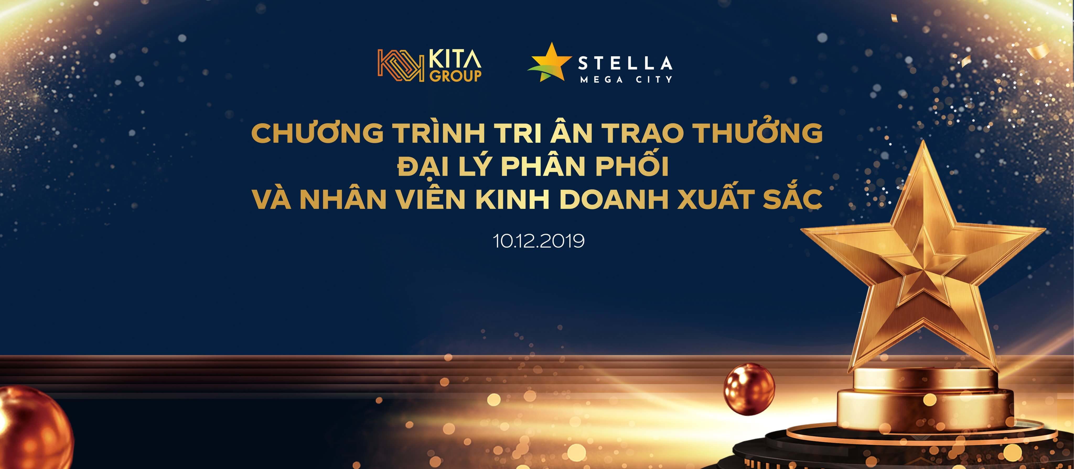 Vinh danh các đại lý phân phối, NVKD xuất sắc trong đợt mở bán đầu tiên Stella Mega City